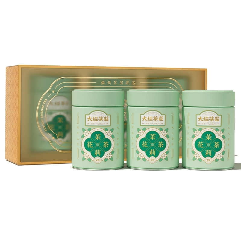 福州市 闽榕茉莉花茶花送福·2号礼盒 150g/盒（2号50g*3）