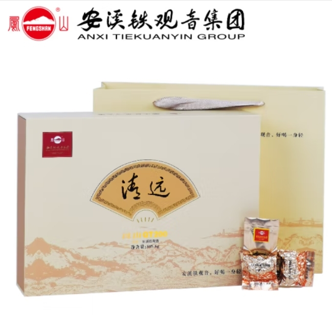 安溪县 凤山铁观音清香正味兰花香乌龙茶礼盒500g清远QT200