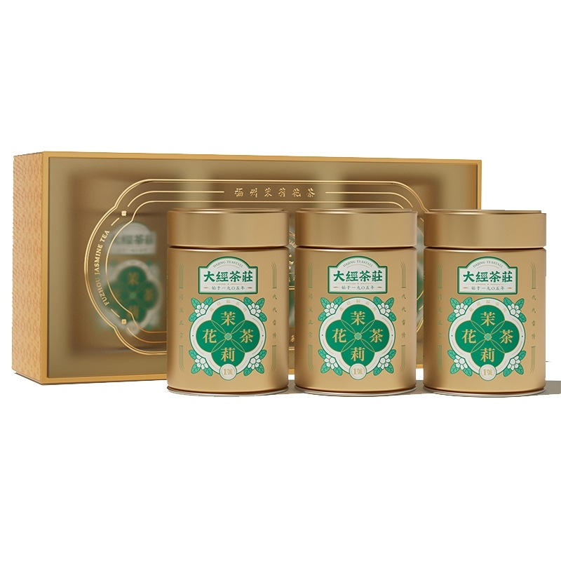福州市 闽榕茉莉花茶花送福&middot;1号礼盒 150g/盒（1号50g*3）