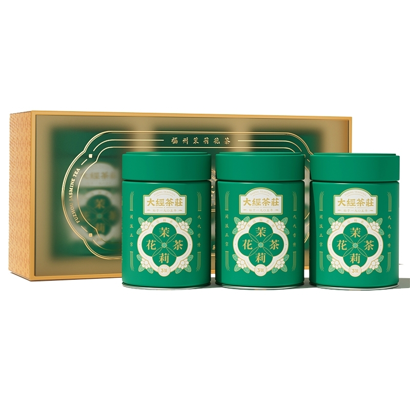 福州市 闽榕茉莉花茶花送福&middot;3号礼盒 150g/盒（3号50g*3）